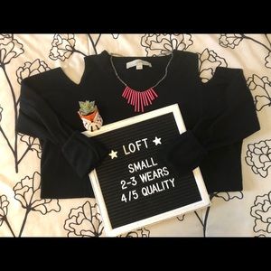 [ LOFT ] Cold Shoulder Sweater